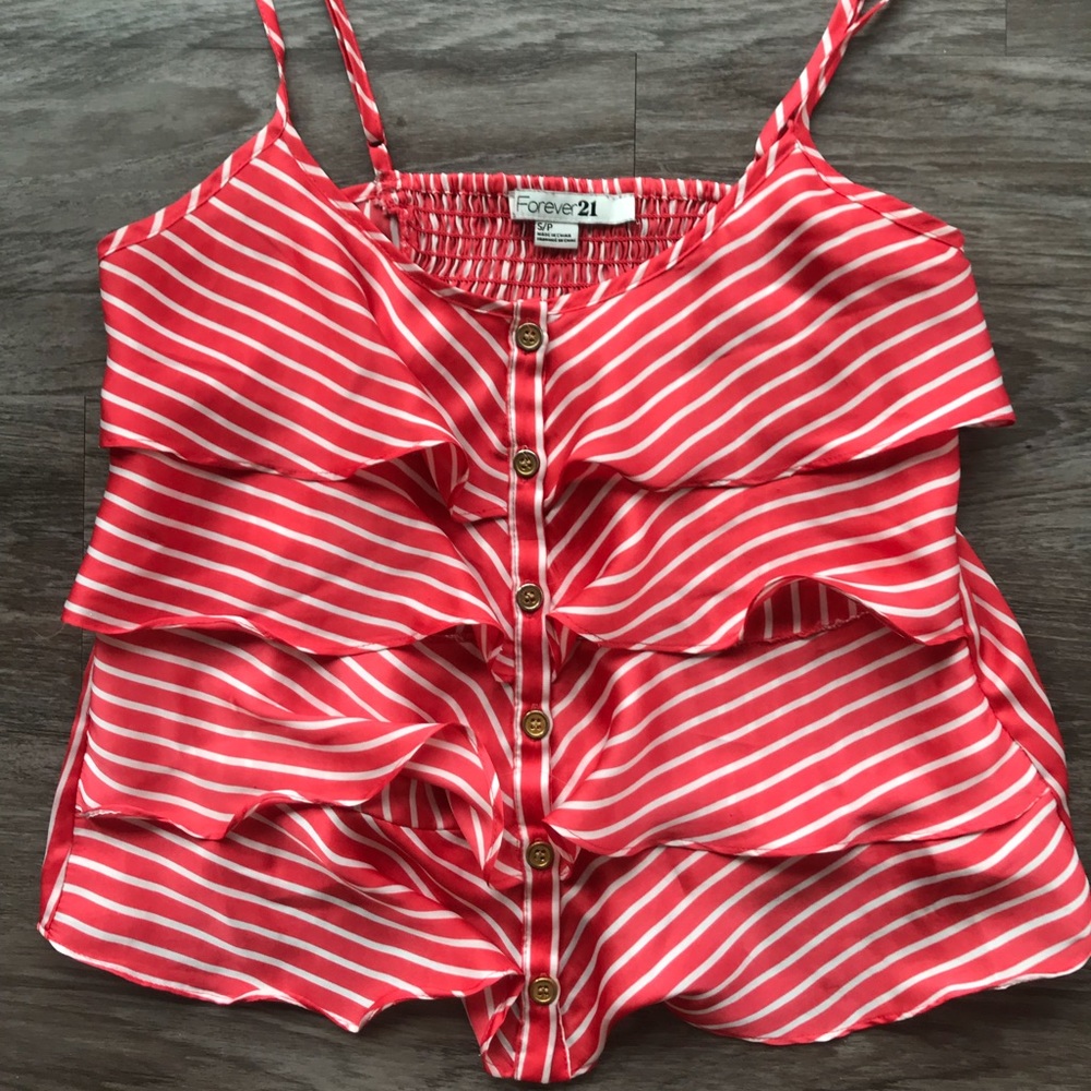 Forever 21 Ruffle Top